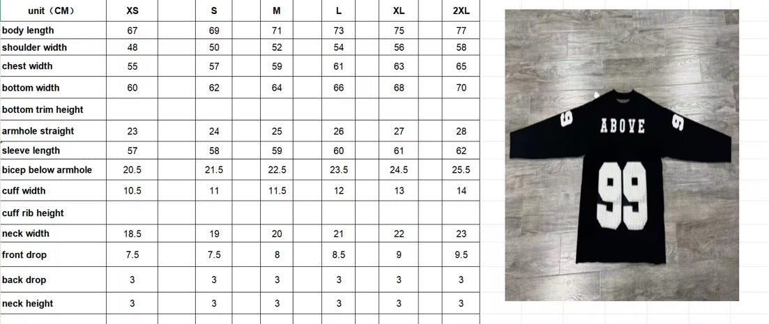 ***MULTI  COLOUR JERSEY SWEATER V1***