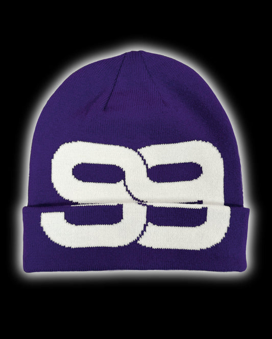 HELMET           *** PURPLE/WHITE***